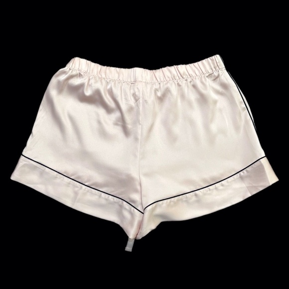 Victoria's Secret Very Sexy Pajama Satin Sleep Shorts Shortie Panty XS Beige - Picture 2 of 2